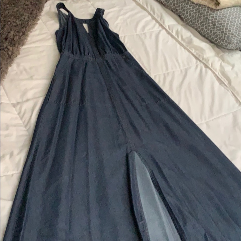 Denim maxi